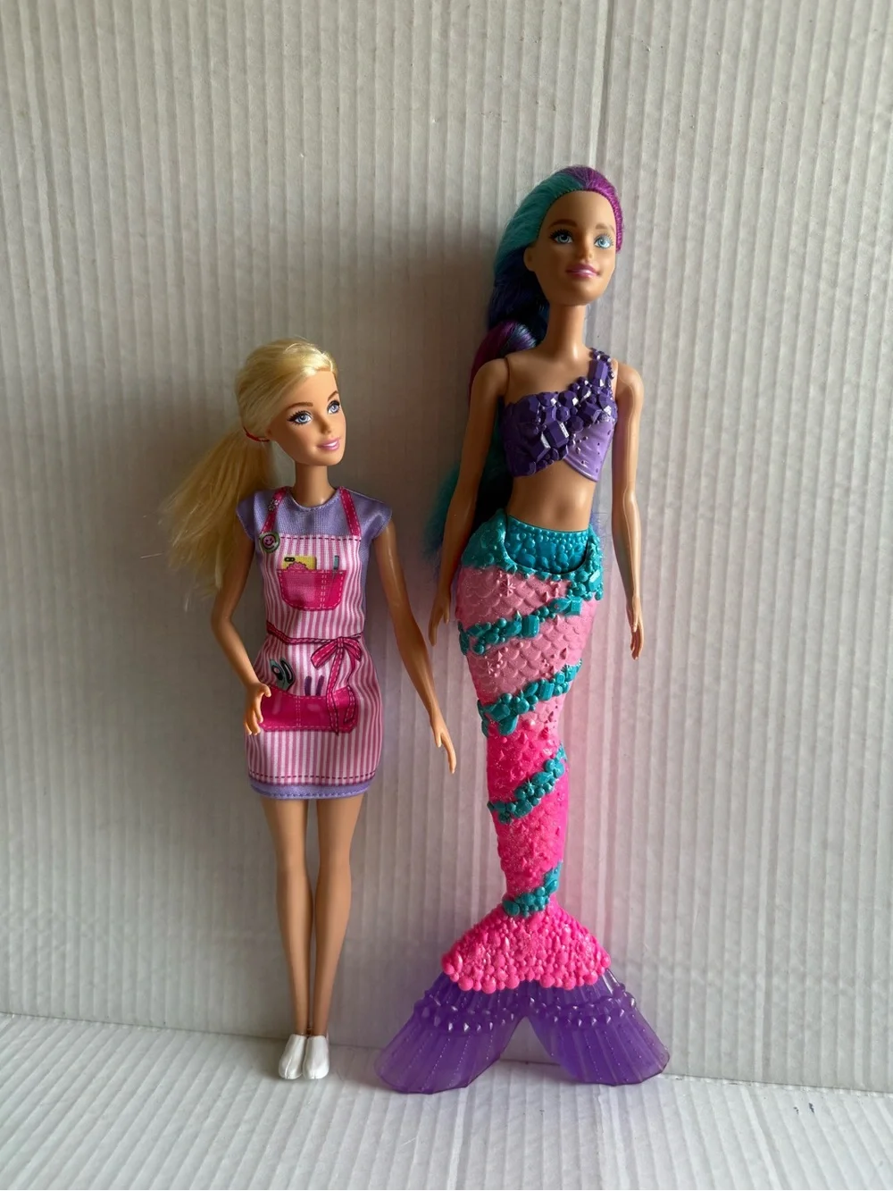 Barbie Mermaid Doll with Purple Top and Pink, Teal & Purple Tail Barbie Florist